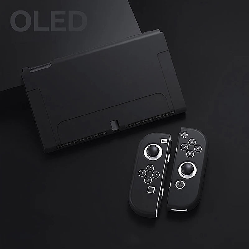 NEW SALE Protective Case Compatible With  Switch OLED Console And Joy-Cons, Switch Can Be Inserted In Dock With Shell