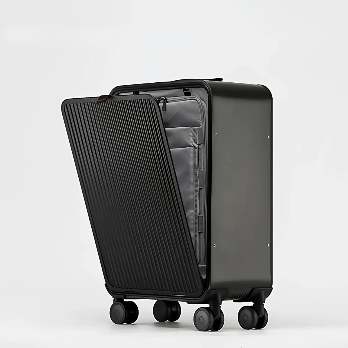 Full Aluminum‑Magnesium Alloy Front Side Opening 10‑90 Split Deep Storage Trolley Luggage Travel Suitcase 20 Inch Carry‑on 24 In