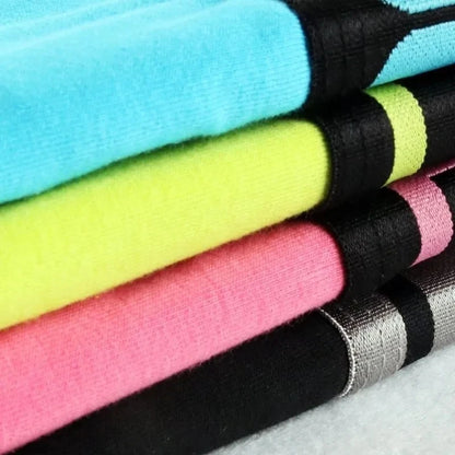 3PCS Popular Solid Women's Cotton Panties Boxer Underwear Ladies Breathable Letter Belt Briefs  Sports Female Knickers Boyshorts