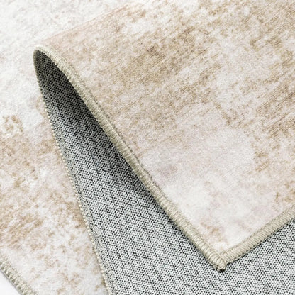 VIKAMA Modern Light Luxury Washed Carpet Living Room Bedroom Floor Mat Home Decoration Can Be Wiped Folding Cloakroom Carpet
