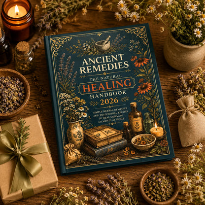 Ancient Remedies Healing Handbook 2026 Herbal Medicine Guide Natural Home Remedies for Wellness and Immune Support Books