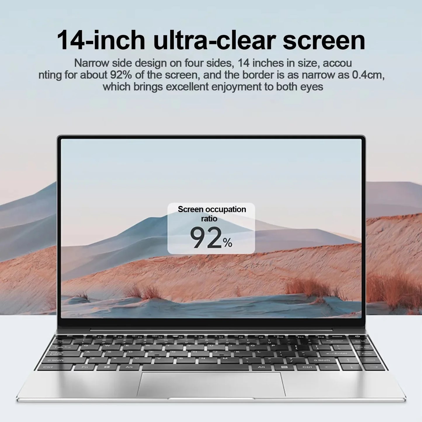 2026 NEW 14.1 Inch Ultra Slim Laptop Intel Core i9 9900 32GB RAM 2TB SSD Windows 11 Gaming Gamer Office Notebook 1920x1080 Max