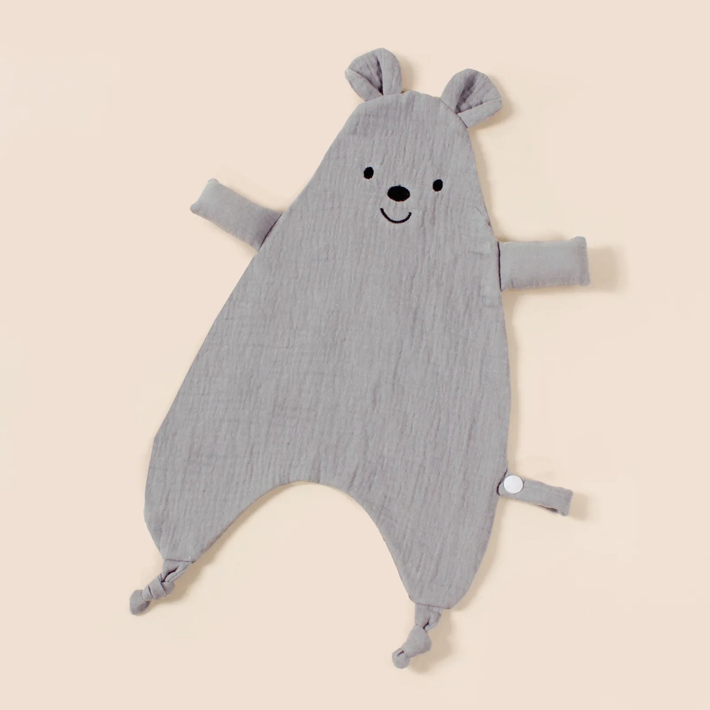 Cute Bear Baby Cotton Comforter Blanket Newborn Sleeping Dolls Rabbit Ears Sleep Toy Soothe Appease Towel Bibs Saliva Towel New