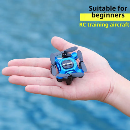 Foldable Mini Drone with Camera RC Quadcopter Altitude Hold Small Durable UAV Toy for Beginners Portable Remote Control Aircraft