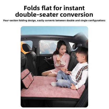 Car Rear Seat Sleeping Pad In-car Foldable Mattress Long-distance Travel Mattress Essential Sleeping Tool For Self-driving Trips