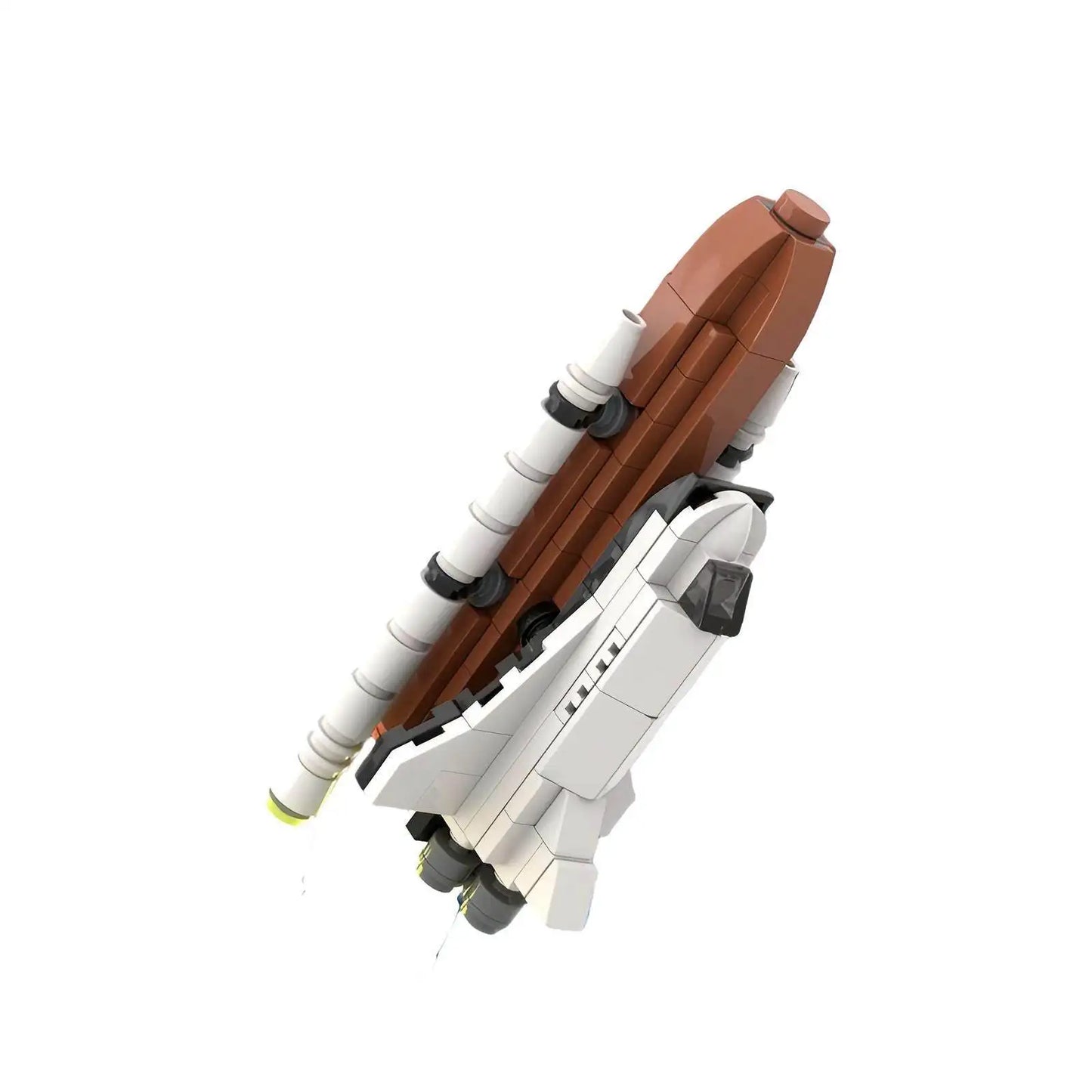 Moc Space Shuttle Model Building Blocks DIY Tech Custom Puzzle Space Shuttles Rocket Aircraft Rocket Propelled Plane Gifts