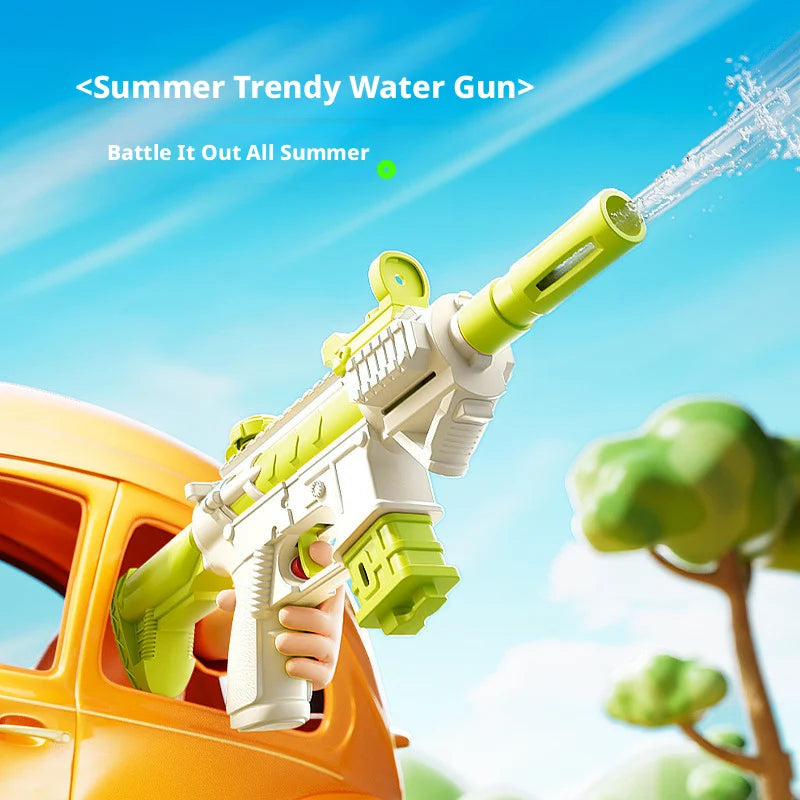 Summer Toys Manual M416 Water Gun, Non Electric Gun, Swimming Pool Shooting Combat, Outdoor Beach Toy Gun For Boys And Girls