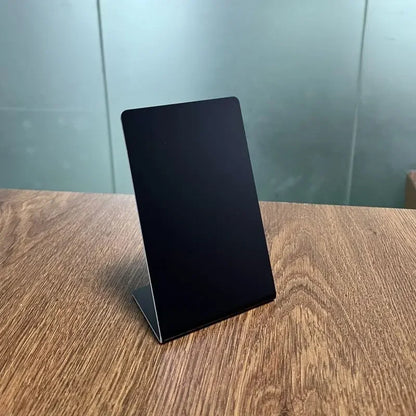 NFC White Black Blank Pattern 13.56MHz NFC215 chip 504Bytes Patternless Social media RFID NFC Google Review stand display