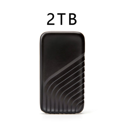 Portable External SSD 2TB 4TB High Speed USB 3.1 Mobile Solid State Drive Cross‑Device Data Storage For Notebook PC Mac