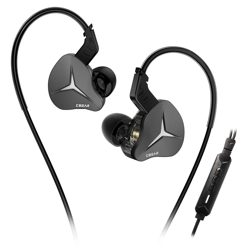 KBEAR Venus IEM USB-C Wired Earbuds,HiFi earphone withmic for iPhone15/16/17 Samsung