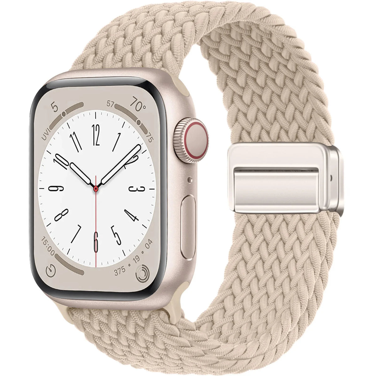 Braided Strap For Apple Watch Bands 40mm 45mm 41mm 44mm 42/46mm 49mm magnetic Bracelet iWatch series se 7 5 6 8 9 10 11 Ultra3 2