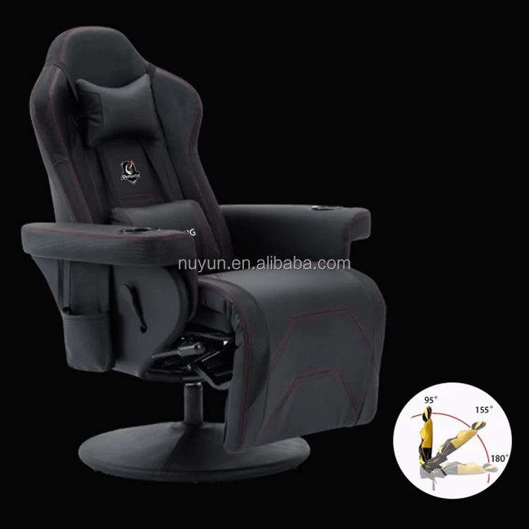 New Arrival Vibration Massage BT Speaker RGB Silla Gamer Led Gaming Chair with Lights and Speakers