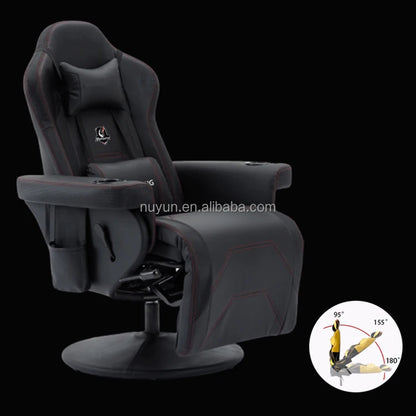 New Arrival Vibration Massage BT Speaker RGB Silla Gamer Led Gaming Chair with Lights and Speakers