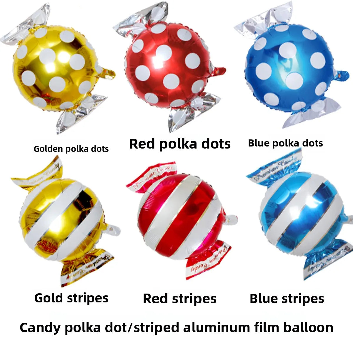 10pcs Windmill Candy Lollipop Foil Balloons 18 Inch Aluminum Film Balloon Birthday Party Christmas Wedding Decorations