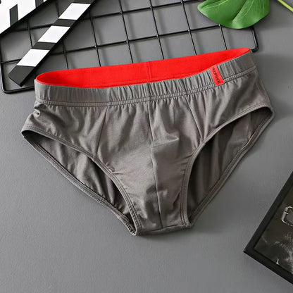 Men's ice briefs briefs Men's sensible pouch sports wicking sweat breathable mid-waist shorts