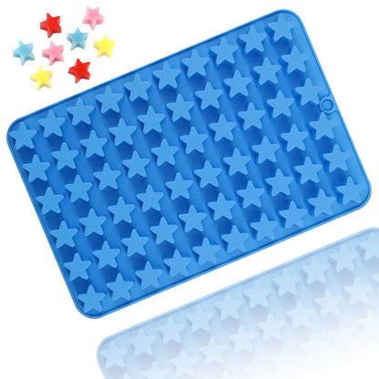 Star Candy Silicone Molds For Gummy Chocolate Keto Snack Ice Cube Tray Caramels Cake Cupcake Topper Dog Pet Treats Wax Melts