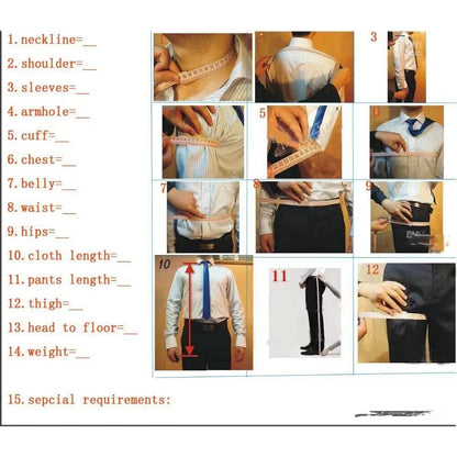 Elegant Men's Suits Classic Black Two Pieces Pant Sets Double Breasted Peaked Lapel Blazer Wedding Guest Evening Party Costume