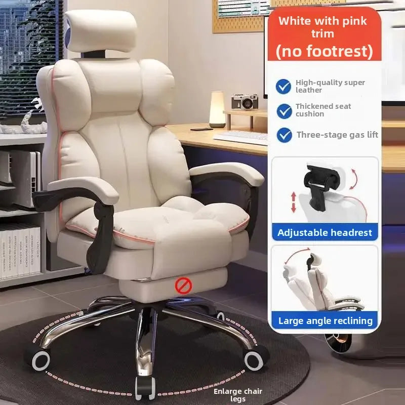 AOLIVIYA Gaming Chair Gamer Computer Chair Office Desk Chair Reclining Ergonomic Boss Simple Comfy E Sports Seat
