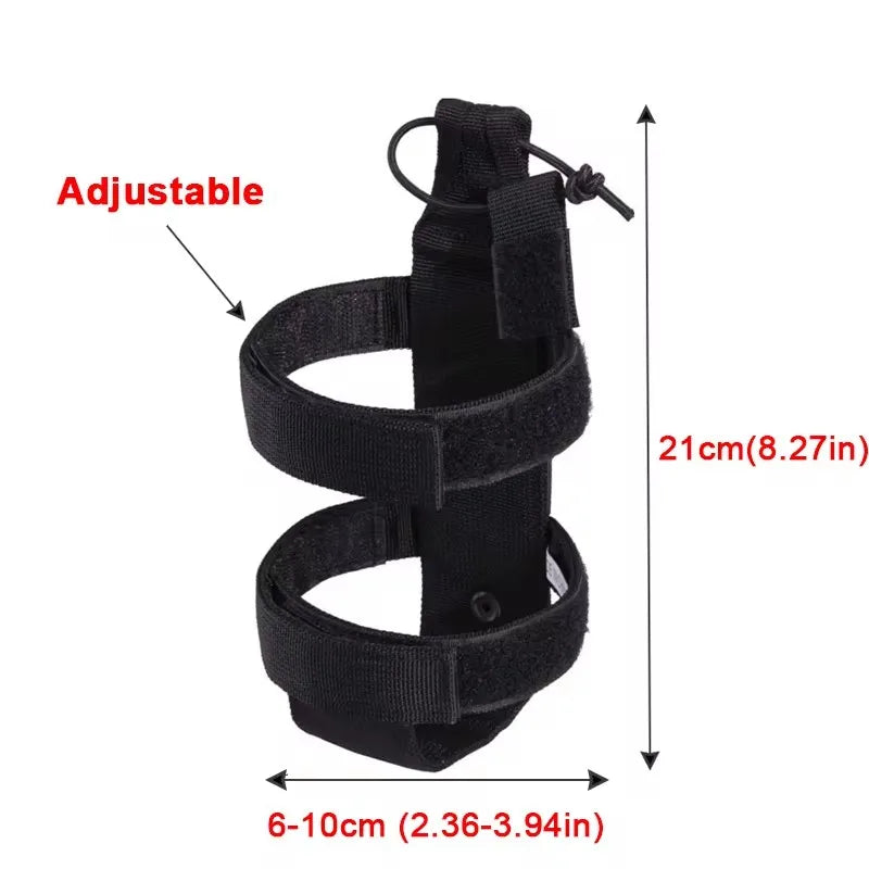 Molle Water Bottle Pouch Bag Portable Military Outdoor Travel Hiking Water Bottle Holder Kettle Carrier Bag
