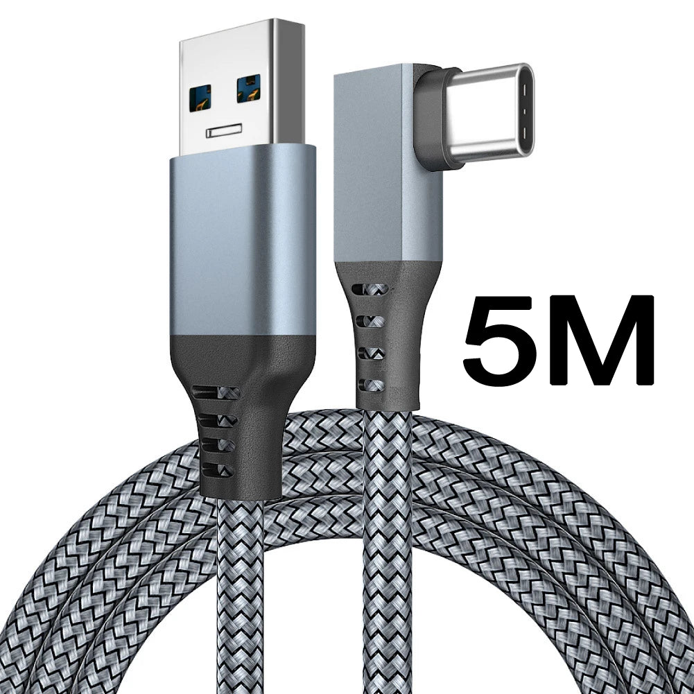 Link Cable 3 6 5M USB A To Type C For Oculus Quest 2 Quest2 Accessory Virtual Reality VR Glasses Smart 3D Helmet Headset Ocolus