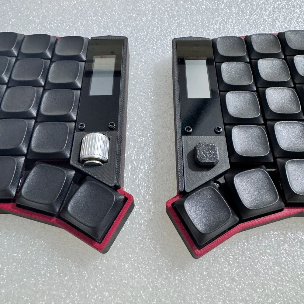 Sofle Low Profile Wireless Split Keyboard Hot Swap Kit Compatible Choc V1 1350/ V2 1353 Switch ZMK Bluetooth Separate Keyboard