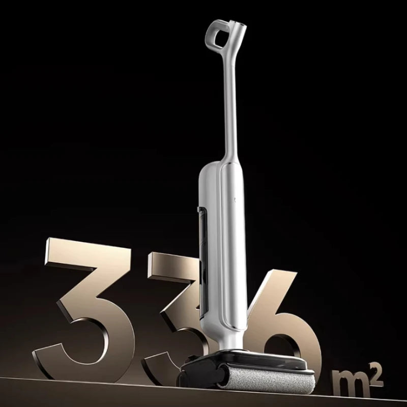 MIJIA Wireless Mopping Machine 4Pro - Lie flat, dual edge attachment, anti-tangle design, 21000 Pa suction power E301