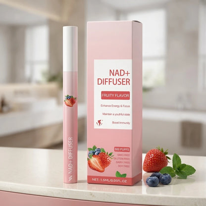 Herbal Energy Stick Relieves Breath Shortness Enhance Focus Boost Immunity Relaxation Sensory Clear Breathing Berry Diffuser Pen