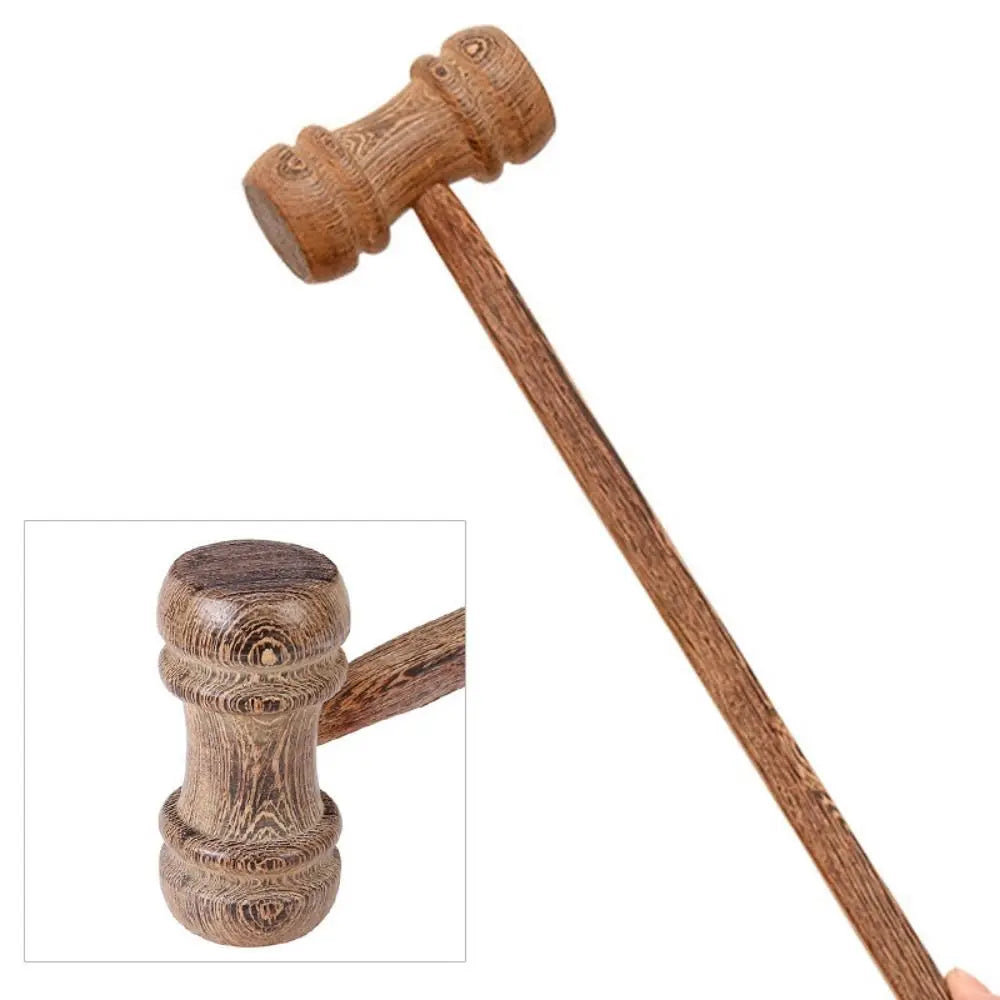 Wing Wood Wooden Massager Stick Relax Gourd Shape Back Massage Hammer Knock Back Neck Waist Meridian Clap Board Household