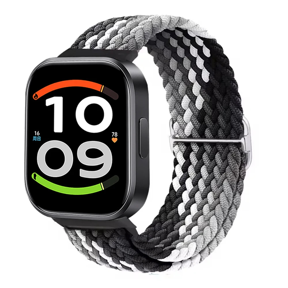 Nylon Braided Original Strap for Redmi Watch 6 Active 6 Lite Wristband for Redmi Watch 6 5 4 Xiaomi Band 10 Pro 9 Pro 8 Pro Band