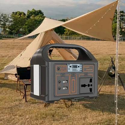 100W 76.8Wh Portable Power Station Solar Generator Outdoor Emergency Mobile 24000mAh LiFePO4 Power Bank For Camping Power LED