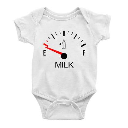 High Quality Minimalist Print Baby Onesie Creativity Milk Printed Newborn Clothes 0-24 Infant Jumpsuit Romper