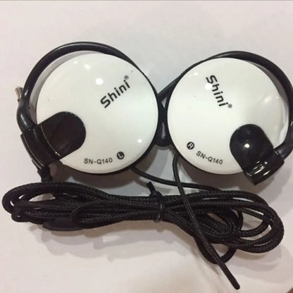 For Phone Wired Earpiece 3.5mm Sport Headset Earphone Headphone Ear Hook