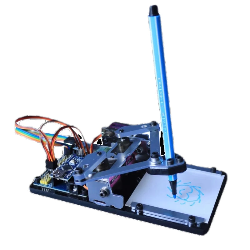 Drawbot Robot MG90S Manipulator Artboard Bots APP Drawing Machine For Arduino Robot DIY Kit For NANO Programmable Robot Starter