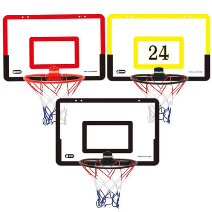 Portable Basketball Hoop Toys Kit Foldable Indoor Home Basketball Fans Sports Game Toy Set for Kids Children Adults