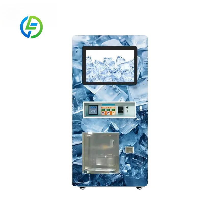 FL Customized Vending Ice Maker Machine Bulk Self-service Outdoor Commercial Automatic Ice Vending Machine