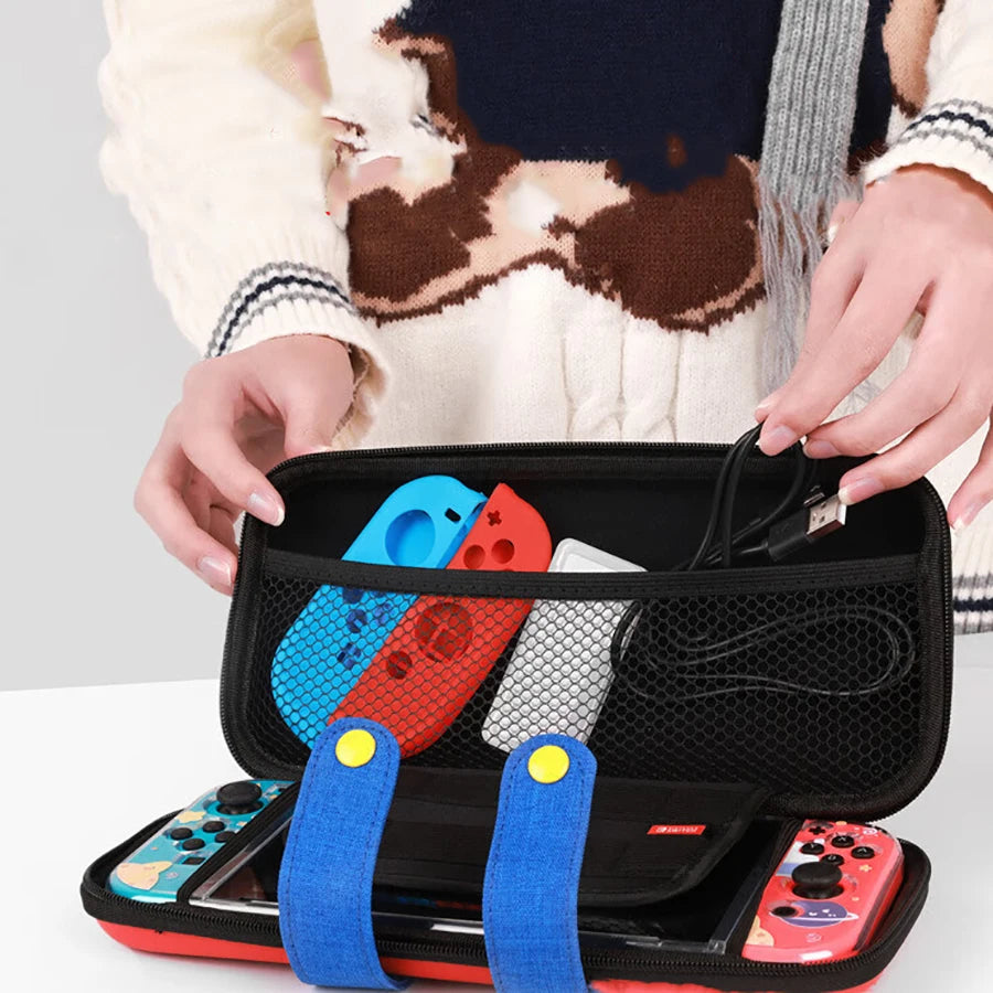 For  Switch Storage Bag Portable Ns Console Switch OLED Game Accessories Carrying Case Waterproof Classic Bag