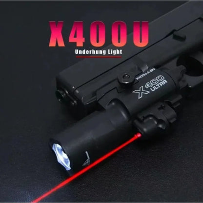 X400U Nylon Infrared Flashlight 200LM Scout Light New Color for 21mm Rail Airsoft Toy Gun