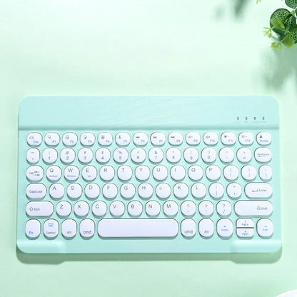 Spanish/English Keyboard Ultra Thin Wireless Keyboard Mouse for iPad Pro for Xiaomi Samsung Keyboard Bluetooth 10 inch
