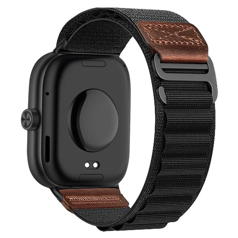 Nylon Strap for Redmi Watch 6 Active 6 Lite 6 5 4 Parachute Magnetic Buckle Elastic Wristband Xiaomi Mi Band 10 Pro 9 Pro 8 Pro