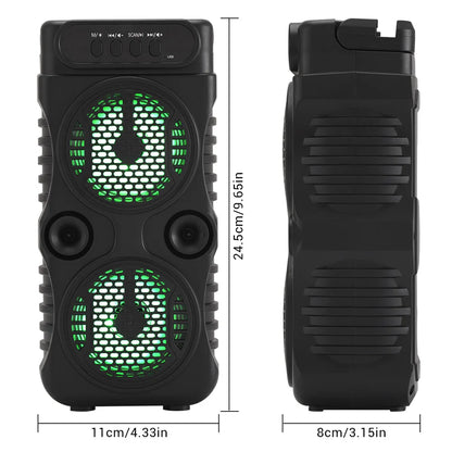 1000w Portable Bluetooth Outdoor Speaker Music Stereo Subwoofer Bass