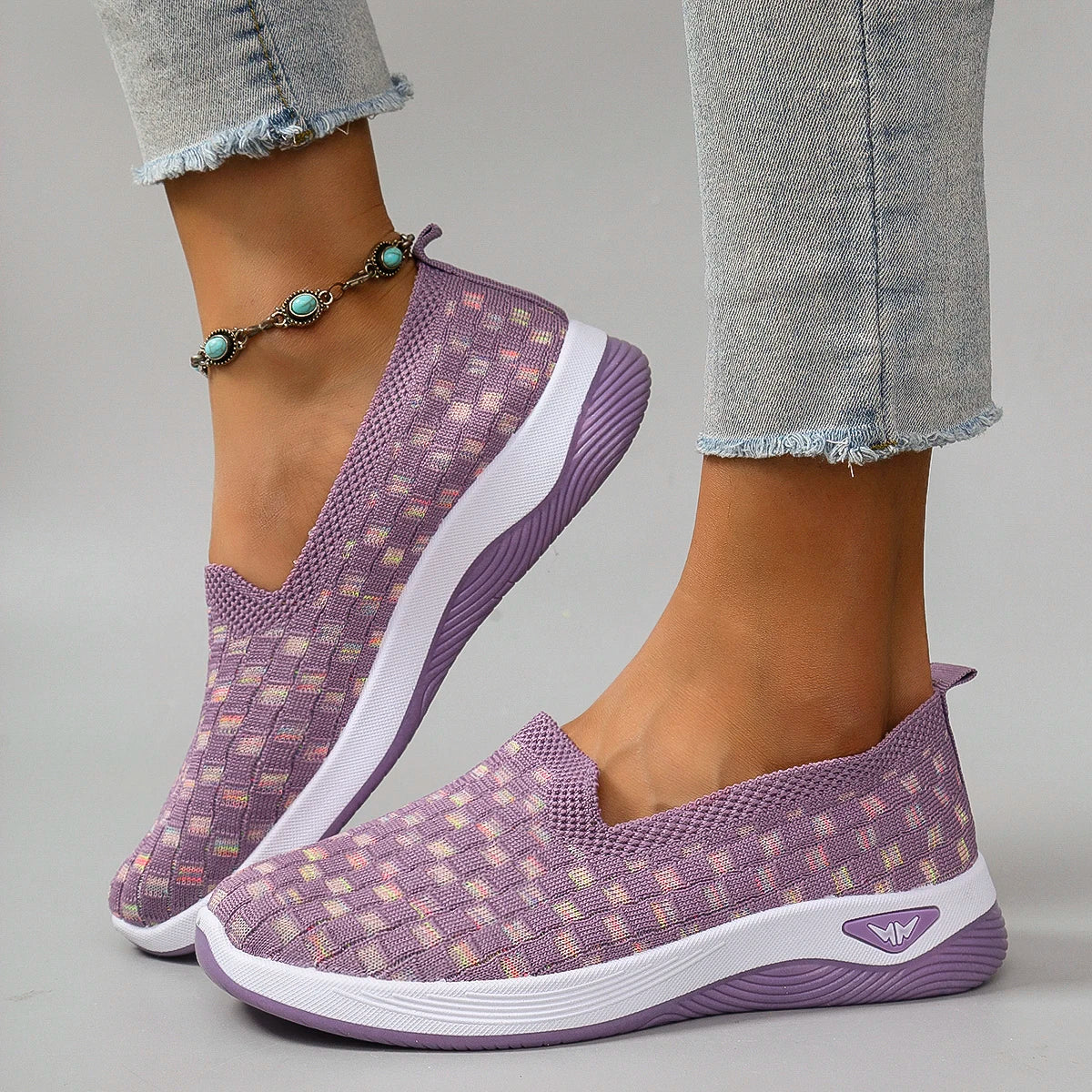 Women's summer breathable mesh flat shoes women's shoes casual sneakers shoes, clearance free shipping