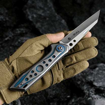 Multi-functional Folding Knife Outdoor Adventure Stainless steel Cutting Knife Pocket Knife Camping Knife High Hardness Small Kn