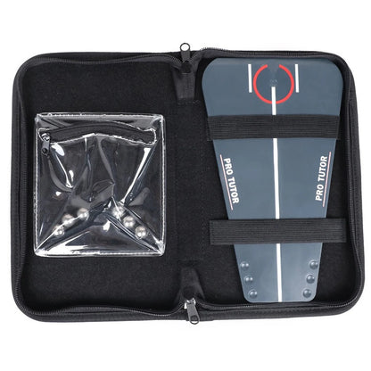 Golf Putting Tutor Trainer Golf Putting Training Aids Portable Multifunctional Indoor Practice Putter Guided Exercise Board