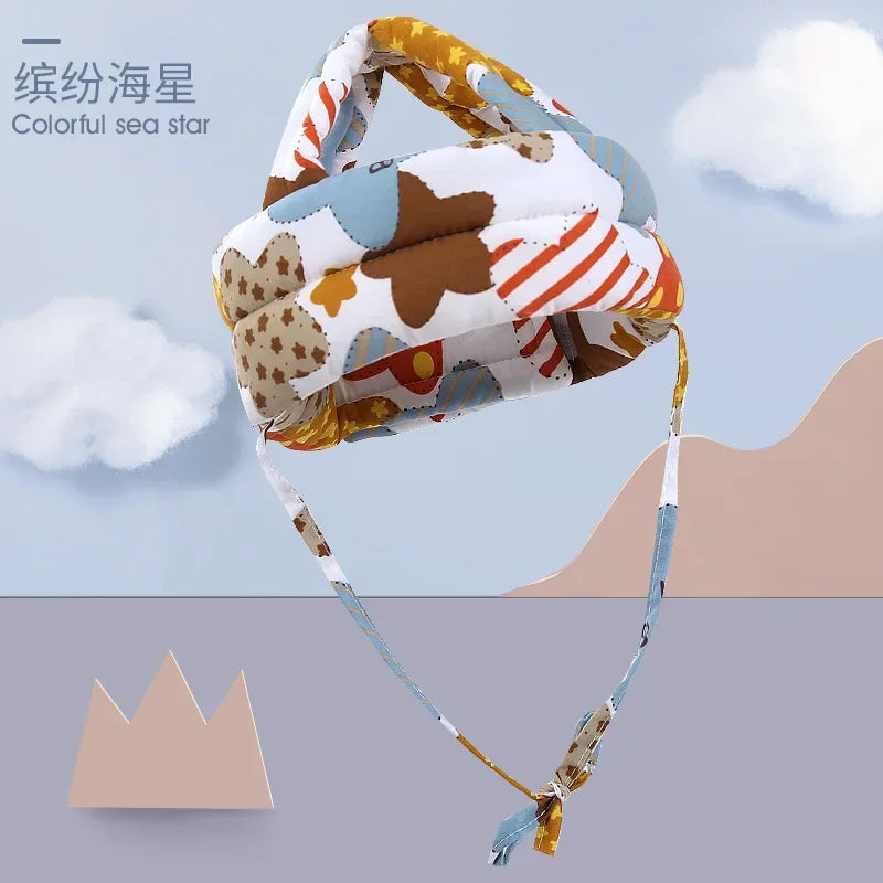 Anti Collision Head Learning To Walk Baby Walking Hat New Baby Headrest Anti Fall Device Head Breathable Safety Protection Pad