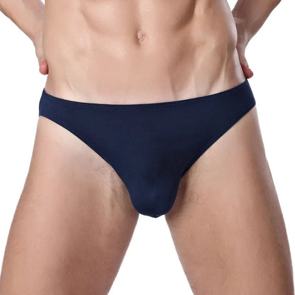 Men's underwear with a U-shaped protruding modal, thin, elastic and sexy low-waisted tight underpants
