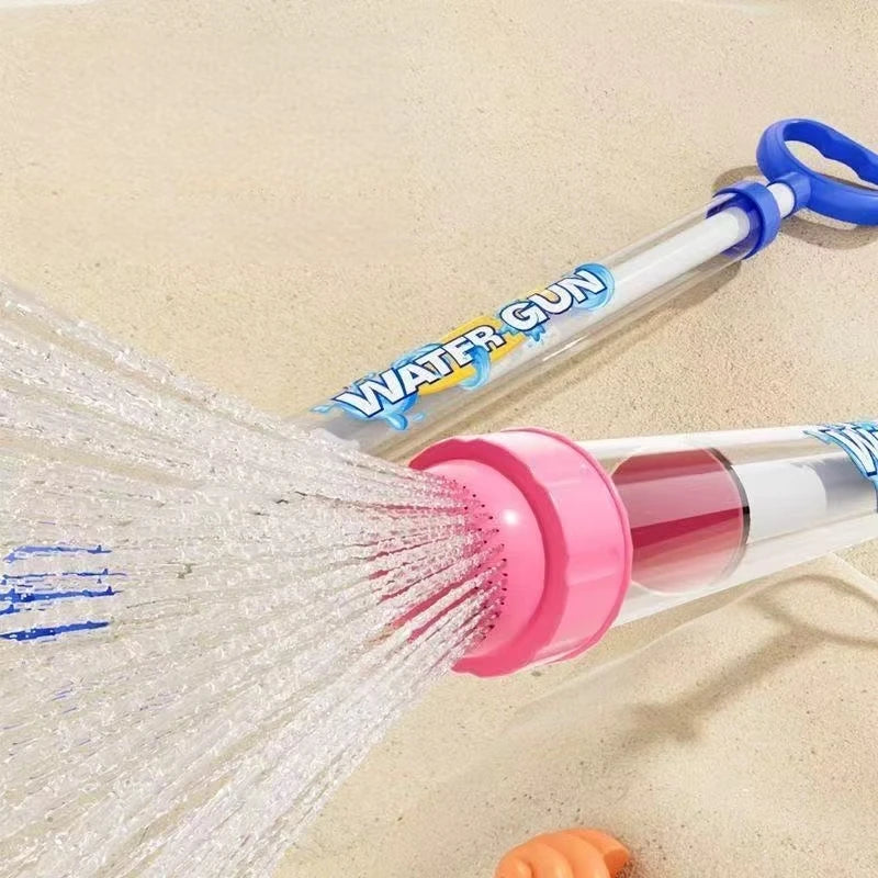 Water Gun, Water God Tool Beach Small Water Spray Pulling Water Gun Children Drifting Play Gift Toy