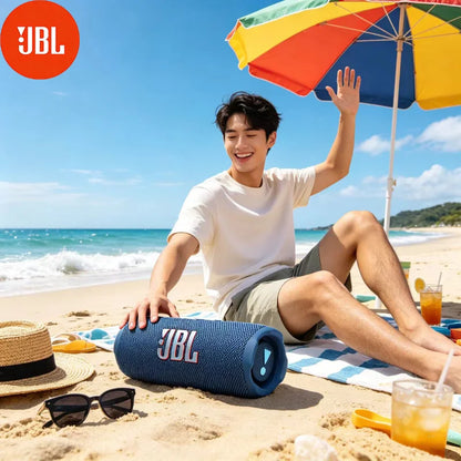 JBL F6 Portable Bluetooth Speaker IPX7 Waterproof Outdoor Stereo Bass Wireless Speaker