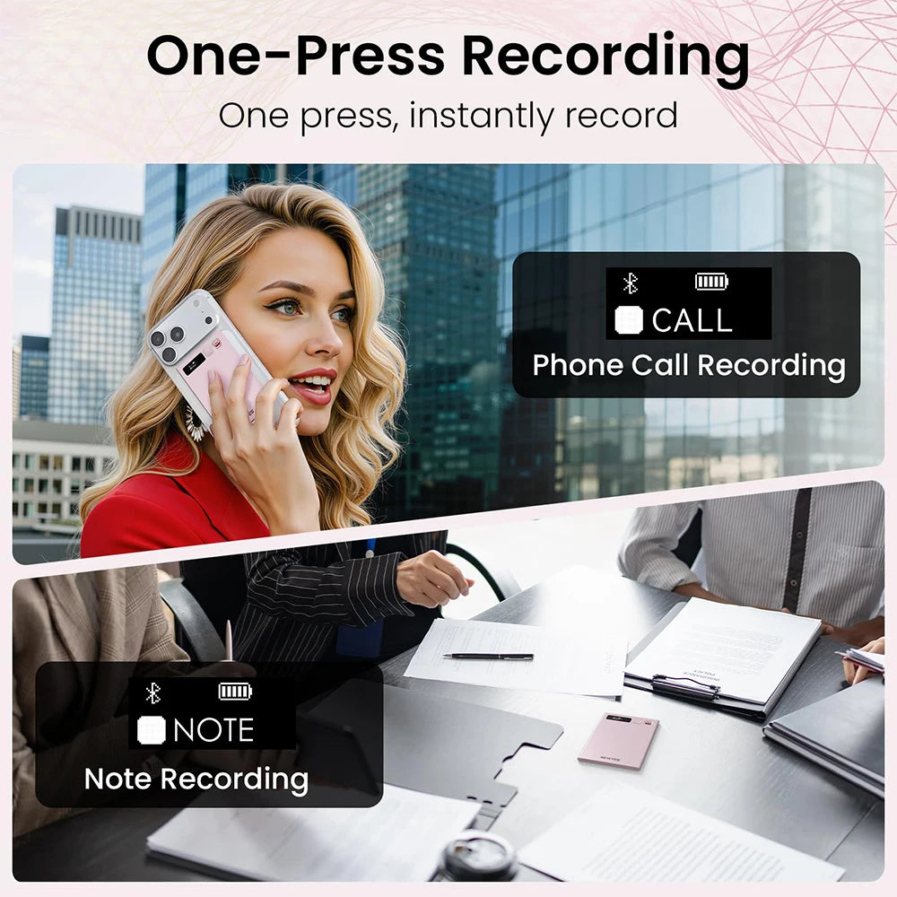 AI Voice Recorder NEWYES Ailog Voice Recorder Device with App Control Transcribe Summarize 64GB Memory Smart Audio Recorder 2026