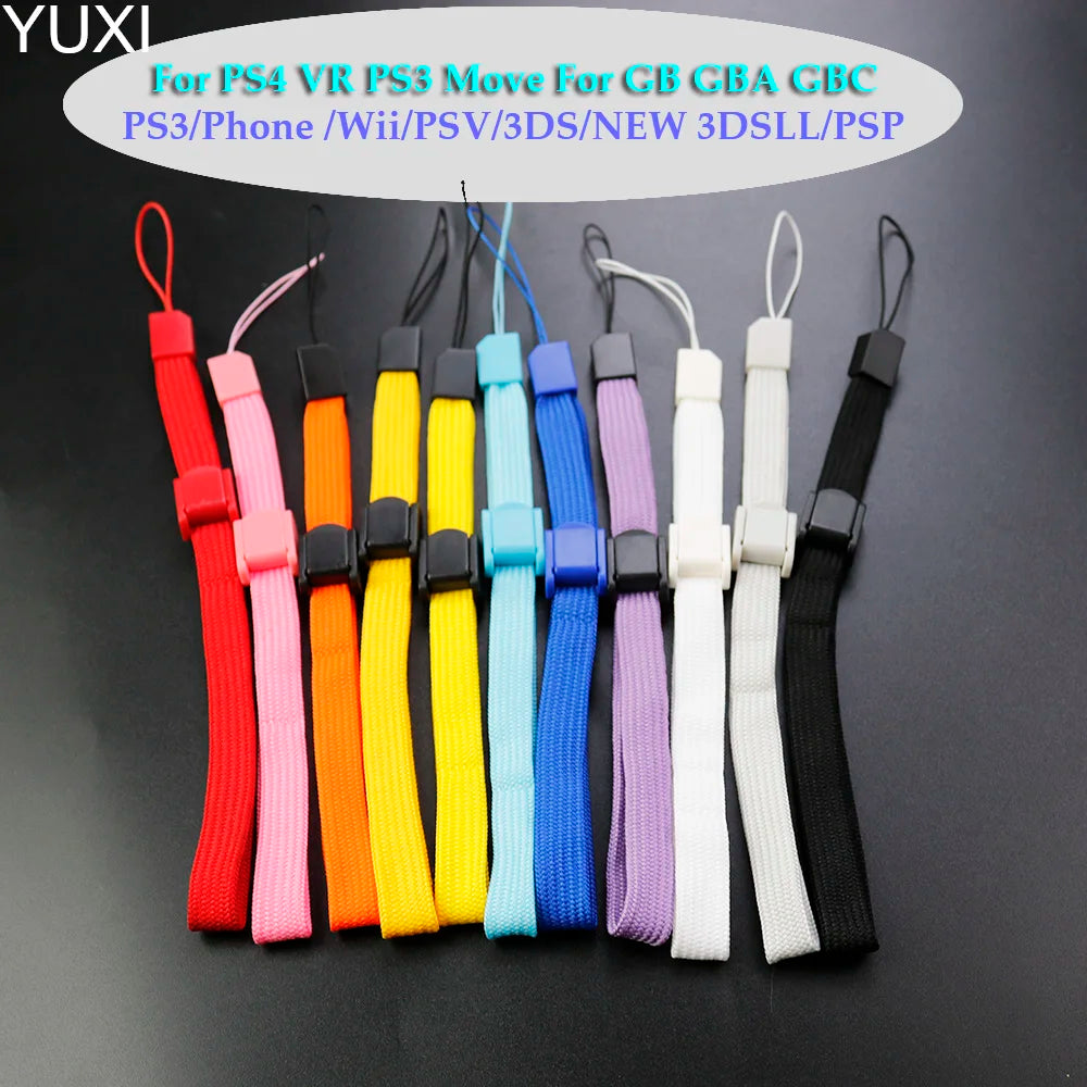 1PC Adjustable Wrist Hand Strap For Phone Camera USB Strap Lanyard Rope For Wii U PSV PSP PS4 Switch GBC MP3 Gamepad Hand Strap