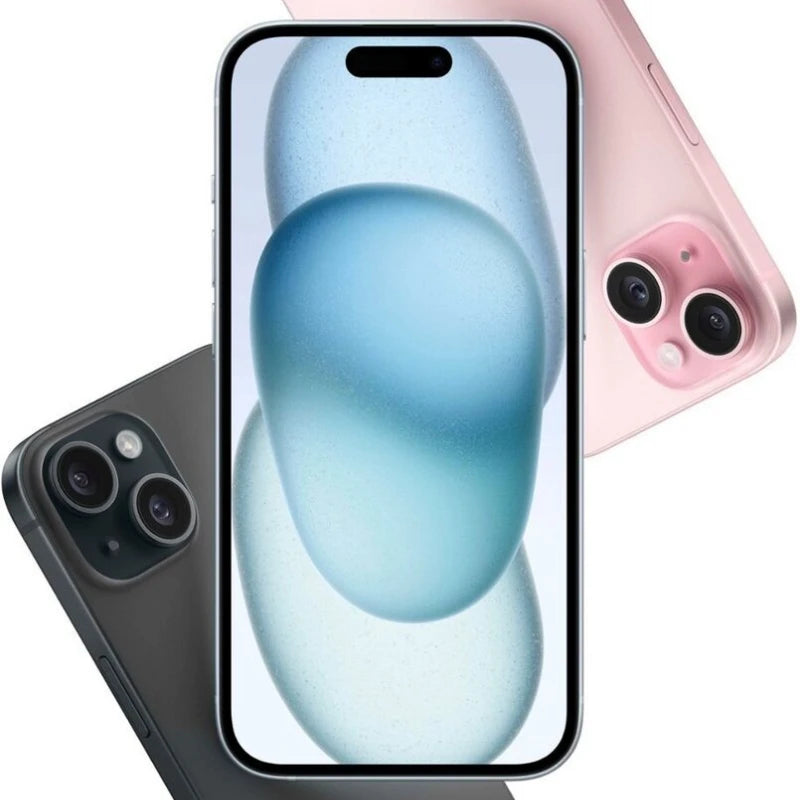 Original iPhone 15 iPhone15 6.1" Genuine Super Retina XDR OLED 128/256/512GB ROM 6GB RAM Face ID NFC A16 Unlocked 5G Cell Phone